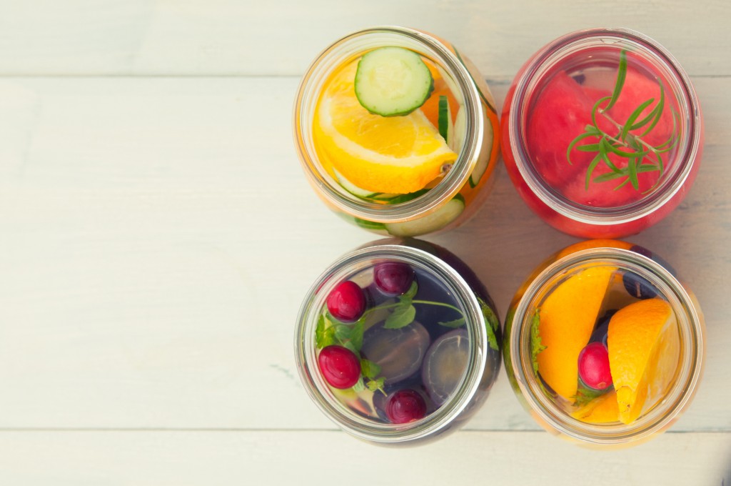 Fruit infusions, healthy flavours