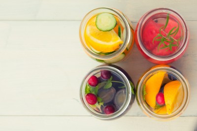 Fruit infusions, healthy flavours