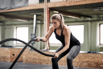 Battle Rope, treino com cordas